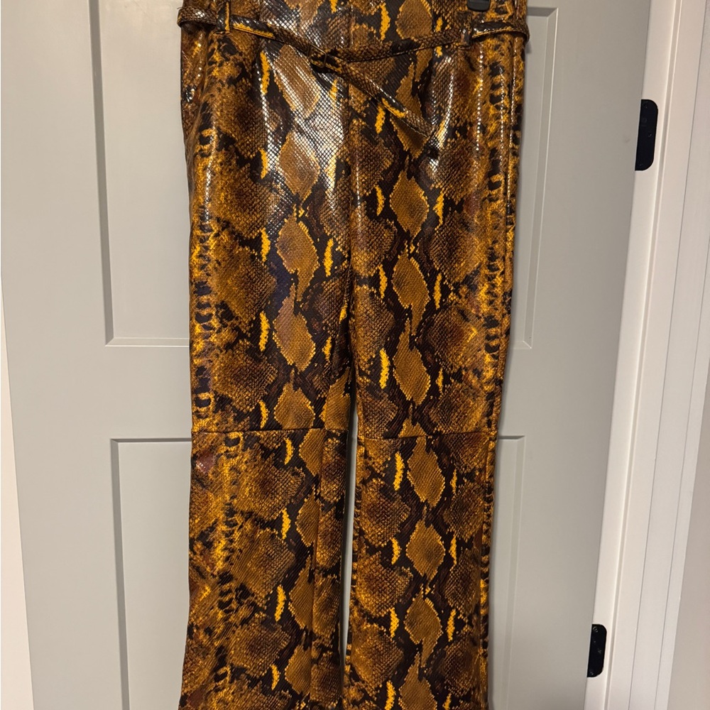 Urban Outfitters Brown Snake Print Pants
